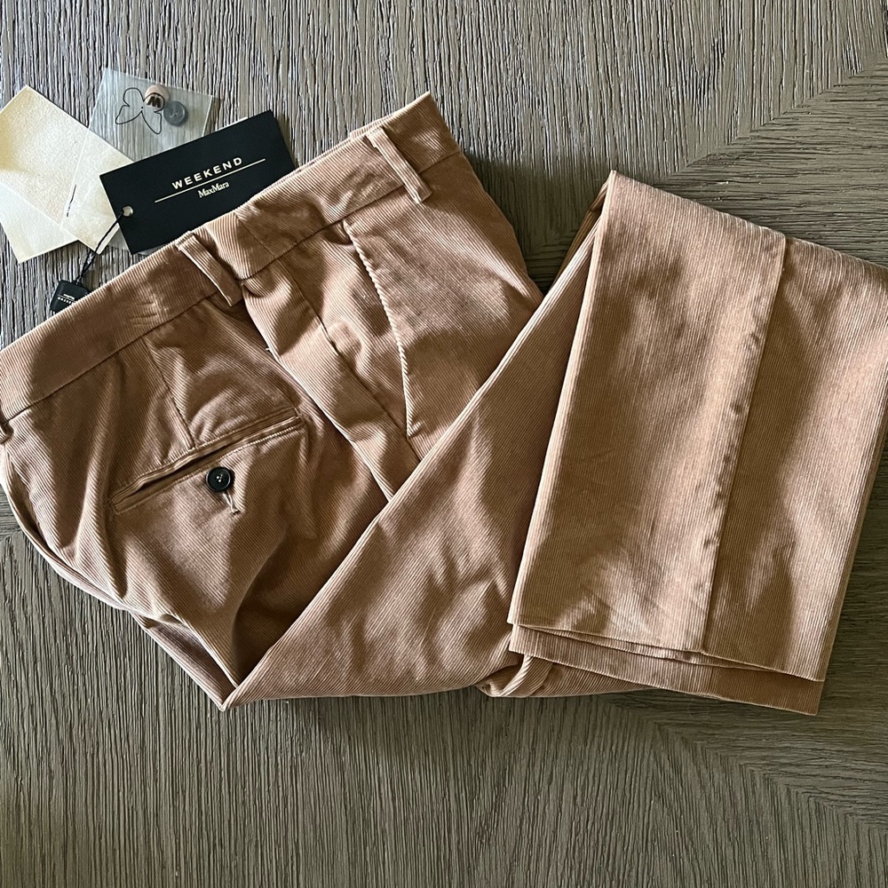 WEEKEND MAX MARA Jordan Corduroy Pants